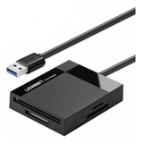 Multi Leitor De Cartão Sd Sdhc Ms Cf Tf Mmc Usb 3 0 Ugreen