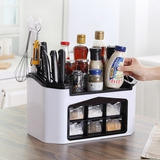 Multi Organizador De Cozinha Kitchen Easy Porta Tempero Cor Branco