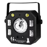 Multi Raio 4 In 1 Strobo Laser Luz Negra Uv Dmx