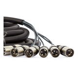 Multicabos Xlr 6 Vias