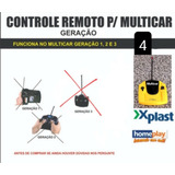 Multicar 640 Homeplay Só O Controle Remoto 27mhz Original