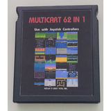 Multicart Atari 2600 menu 62 Em 01 unitário 
