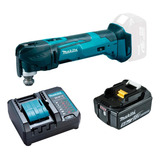 Multiferramenta Oscilante 18v Dtm51z Bateria 5ah Makita Biv