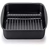 Multiflon Assadeira Funda 40 Centímetros Com Grelha Aluminio Antiaderente Linha Forno