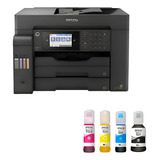 Multifuncional Color Epson L15150 + Kit Tinta Extra T524 Cor Colorida 110 240v (bivolt)
