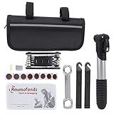Multifunções Bike Tool Kit Bicicleta Fix Tool Kit Bike Puncture Repair Kit Bicicleta Ciclismo Repair Tools Bundle Ciclo Manutenção Kits Set Com Bolsa
