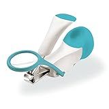Multikids Baby Cortador De Unha Mini Nail Com Lupa Infantil Prata