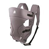 Multikids Canguru Para Bebê Baby Safe 3M 15Kgs Cinza Baby Bb1207
