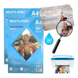 Multilaser A4 Papel Fotografico