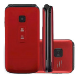 Multilaser Flip Vita Dual Sim 32 Mb Vermelho 32 Mb Ram
