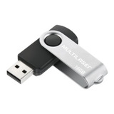 Multilaser Twist Pd588 Pen Drive Cor Preto 16gb De Metal Y Plástico