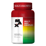 Multimax Complex Original 90 Cápsulas Max Titanium Iso