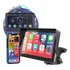 Multimédia C-play A-auto Portátil Espelha Bluetooth Ajustáve