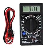 Multímetro Digital DT 830B Multifuncional Portátil LCD Digital Medidor De Volt Ohm DT 830B Preto 