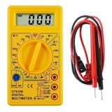 Multímetro Digital Dt830 Com Cabo De Multiteste Testador