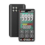 Multímetro Digital Inteligente Com Tela Sensível Ao Toque 621A 9999 Contagens Alcance Automático Recarregável Portátil NCV Medidor Universal Voltímetro Amperímetro