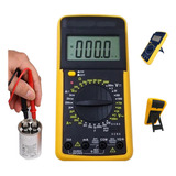 Multimetro Mede Capacitancia Bip Capacimetro Digital