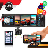 Multimidia 1 Din Mp4 Tela 4 1 Tv Gps Bt Usb Câmera De Ré