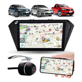 Multimídia 2 Din 9 Pol Gol Voyage Saveiro G7 G8 2017 Diante Cor Black Piano