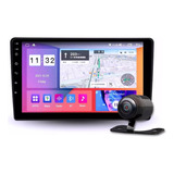 Multimídia 2 Din Android13 Tela 9p Dvd Carplay Wifi C cam ré