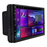 Multimidia Android 1 Din Carplay Wifi 7 Pol 2ram 32gb Qled