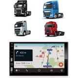 Multimídia Caminhão Bluetooth Carrega Celular Android Ios