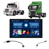 Multimídia Caminhão Scania Gps Wifi Bt Adaptador De Antena 