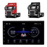 Multimidia Caminhao Scania Serie 5 Pgr Gps Bluetooth 2gb Fm