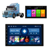 Multimidia Gps Wifi Bluetooth Compativel Scania Moldura 