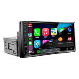 Multimídia H tech Ht 2730ca Carcaça 1 Din Tela 7 Android Auto Car Play