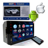 Multimidia Mp5 7pol E tech Light Android Auto Carplay Bt Aux