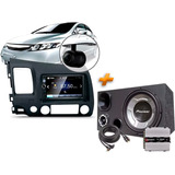 Multimídia Mp5 New Civic + Câmera + Moldura + Caixa + Modulo