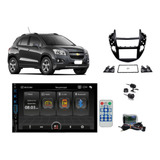 Multimídia Mp5 Tracker 14 15 16 Usb Bt Câmera Moldura E Int