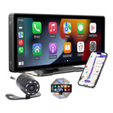 Multimídia Portátil 10 Polegadas Android Auto Apple Carplay