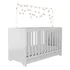 Multimóveis Pipoca Bb0527c Berço Multifuncional Cor Branco