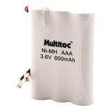 Multitoc Bateria P Telefone Sem Fio 3 6x600mah 3aaa