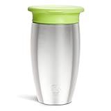 Munchkin Copo Com Bico Para Crianças Aço Inoxidável Miracle 360 290 Ml Verde