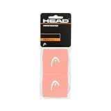 Munhequeira Head 2 5 Pequena Logo Rosa Com 02 Unidades
