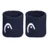 Munhequeira Head Toalha Pulso Nylon Unissex Fit Pequena Par Cor Azul-marinho