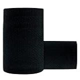 Munhequeira Toalha Grande 15 Cm 02 Unidades Cor Preta