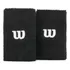 Munhequeira Wilson Média Wrb802m Preta   Com 02 Unidades