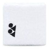 Munhequeira Yonex Ac493 Curta 01 Peça Tec Antibacteriano Cor Branco Tamanho Un