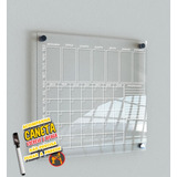 Mural Quadro Planner Organizador Minha Semana Anotações