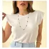 Muscle Tee Básica Lisa Blusa Feminina Casual
