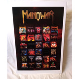 Musica Poster Manowar Warriors Kings Fighting