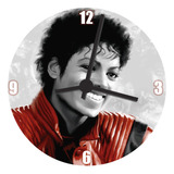 Musical Relógio Parede Michael Jackson Presente