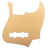 musiclily ultra furos aluminio anodizado escudo pickguard fender american standard