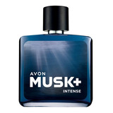 Musk+ Intense Avon Colônia Masculina 75ml