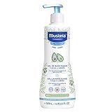 Mustela Gel Lavante Suave 500ml - Sabonete Líquido Corpo E Cabelo Para Bebês E Crianças – Feito Com 93% De Ingredientes De Origem Natural