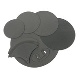 Mute Pads Mute 5 Drums Pads 3 Cymbals For Mutes Silencer